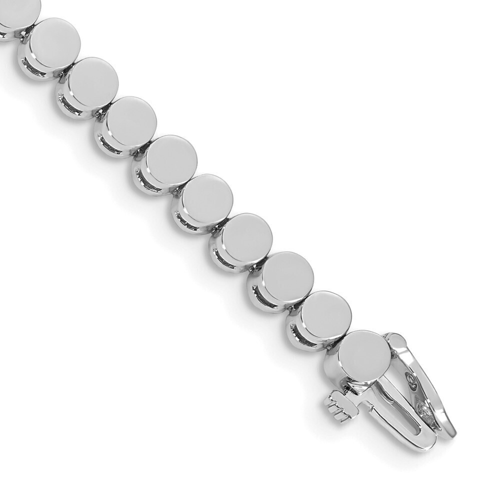 Kazi Luxury 14k WG Holds 39 Stones up to 3mm, Add-a-Diamond Bracelet